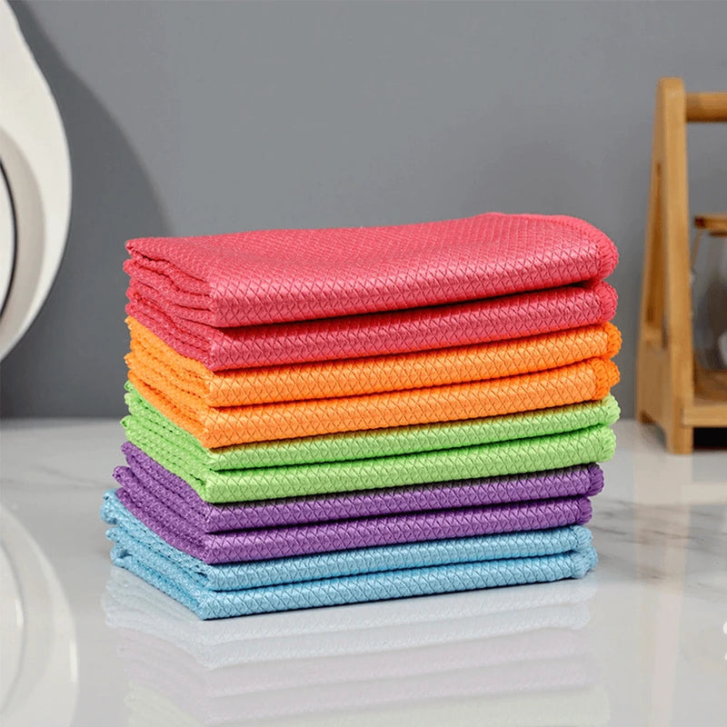 NanoScale Streak-Free Miracle Cleaning Cloths (Reusable)
