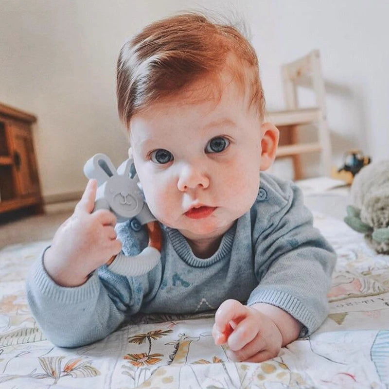 Food Grade Bunny Teether Ring