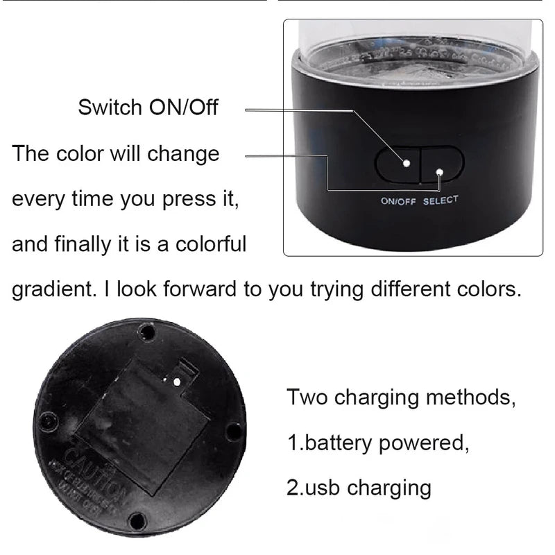 LED Jellyfish Mood Lamp