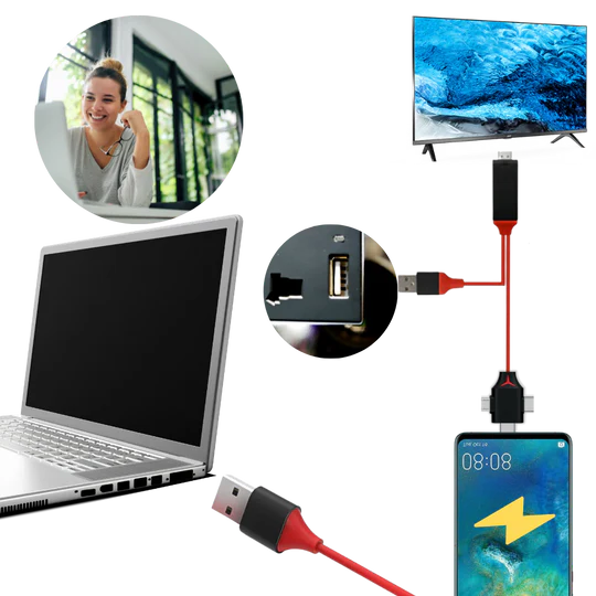 HMDI Adapter Cable for Phones and Tablets